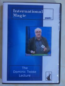 Dominic Twose Lecture DVD